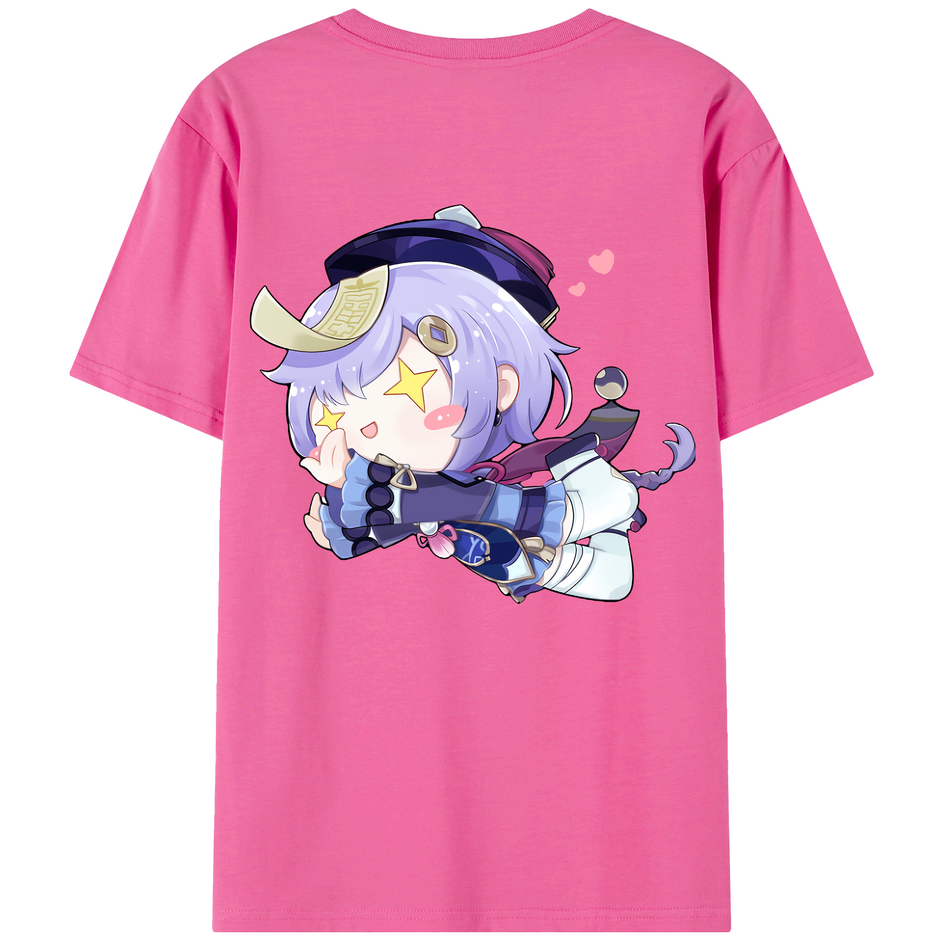 げんし神 七七 なな  genshin Nana レディース半袖Tシャツ(バックプリント)